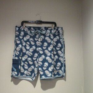 Mens GONGSHOW Hockey Swim Trunks Board Shorts XXL